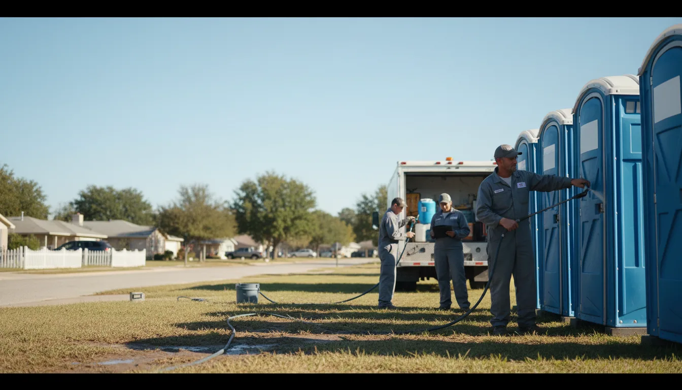 Long-Term Portable Toilet Rental in Cuney, TX near me